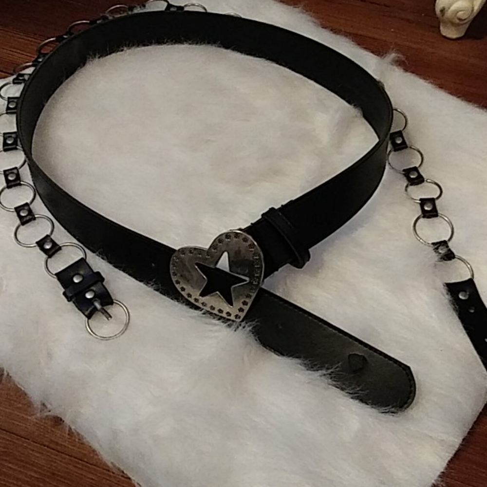 Pair of vintage 90's belts